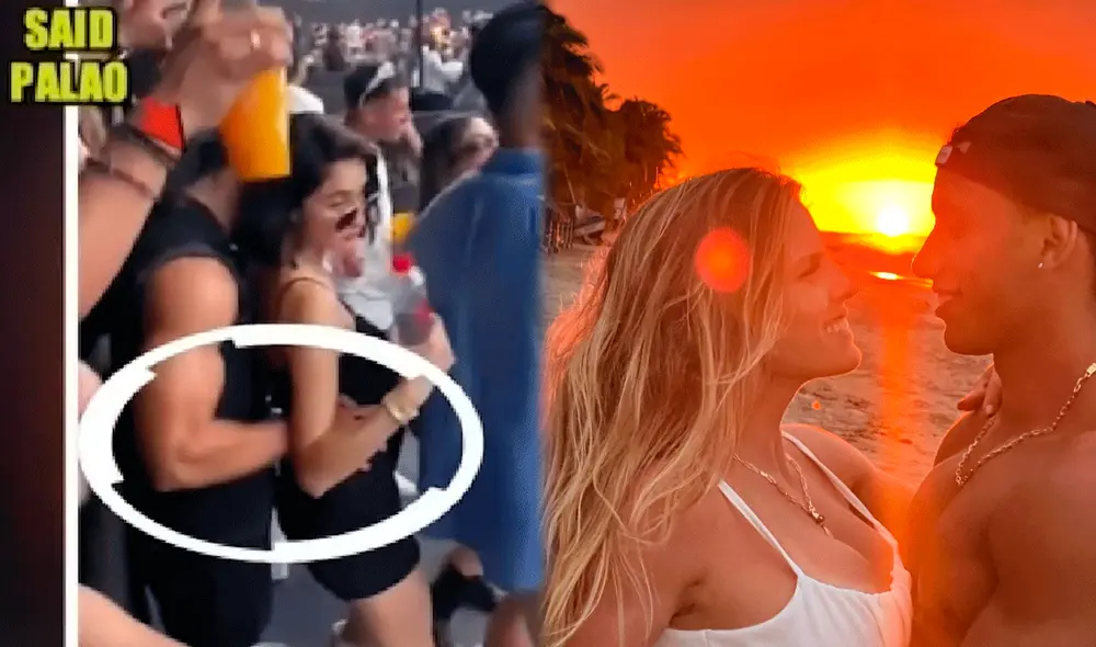 Said Palao fue a una fiesta electrónica con jovencita de 23 años y sin Alejandra Baigorria. Foto: composición LR/ATV/Instagram/Alejandra Baigorria