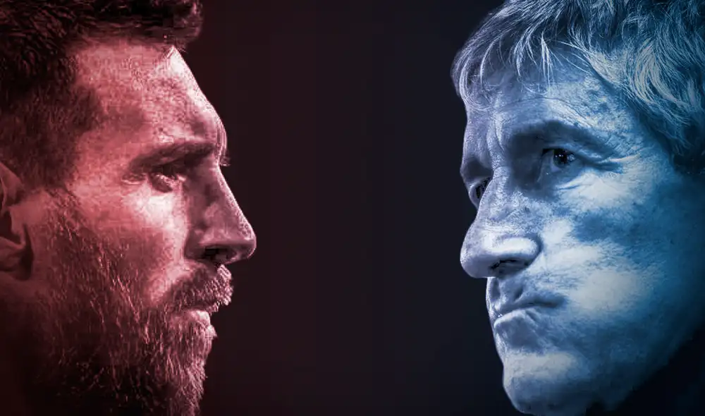 Quique Setién habló sobre su relación con Lionel Messi. | Foto: Fabrizio Oviedo