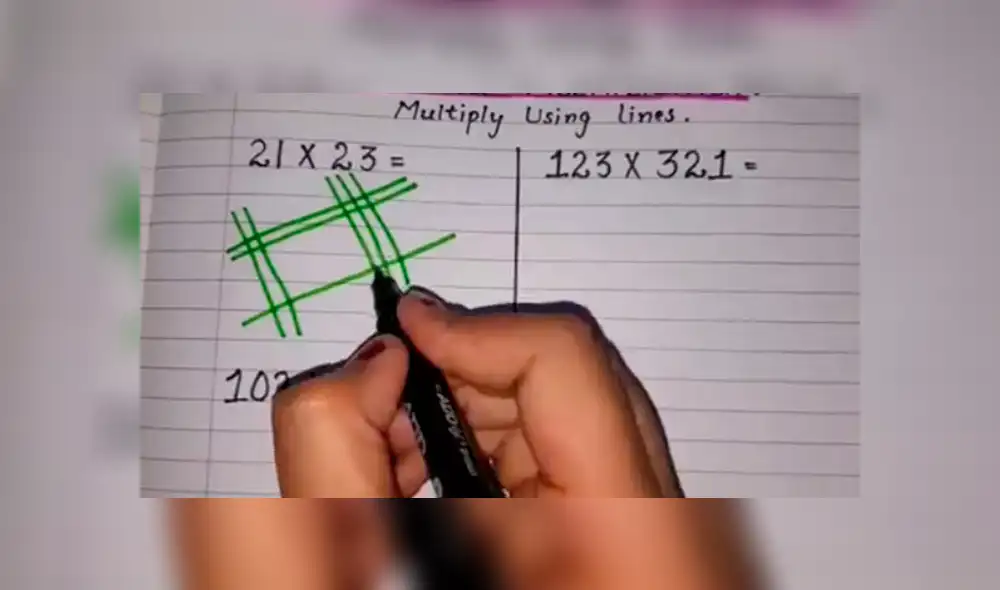 Facebook: el ingenioso método para multiplicar que causa furor en redes sociales y se vuelve viral [VIDEO]
