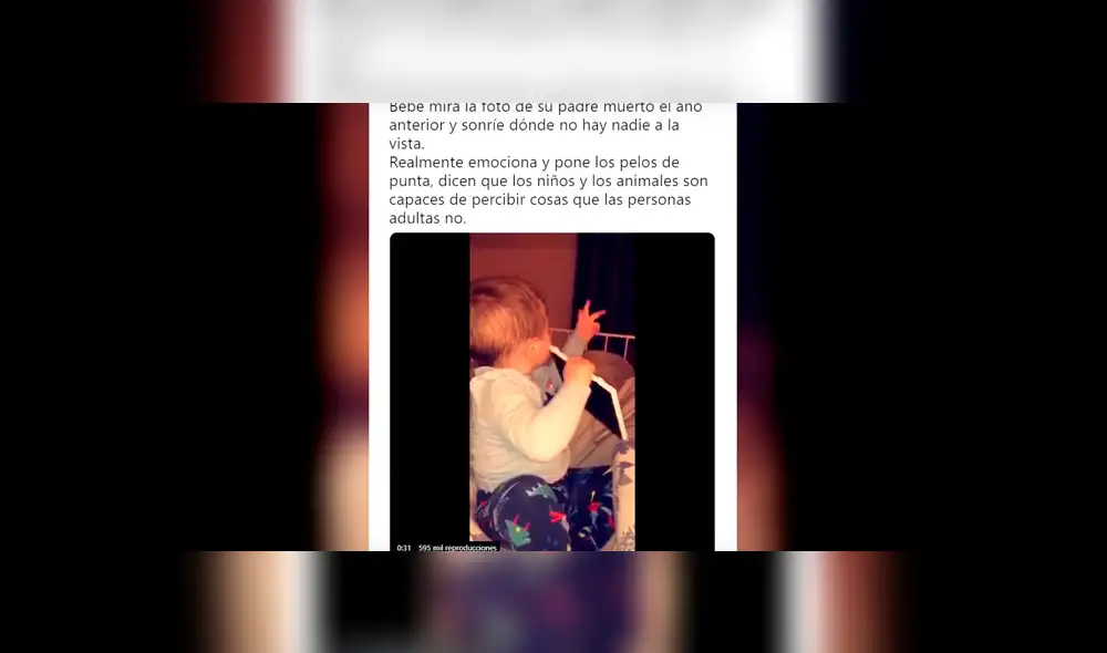 YouTube viral: filmación de bebé reencontrándose con su padre fallecido guardan un terrible secreto