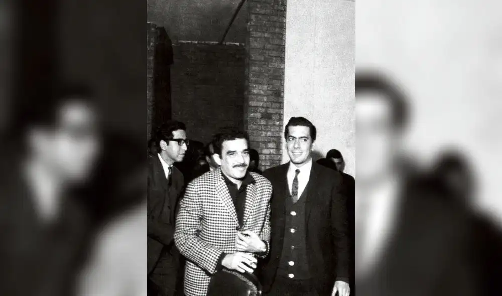 Íconos. Gabo y Vargas Llosa en la Universidad de Ingeniería en setiembre de 1967 Íconos. Gabo y Vargas Llosa en la Universidad de Ingeniería en setiembre de 1967