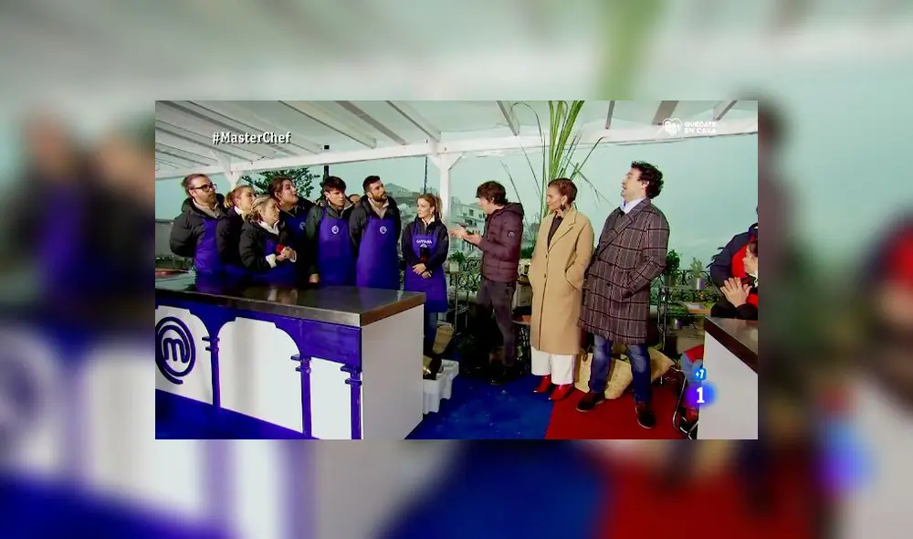 Programa Masterchef del canal La 1 de España. Foto: Internet.