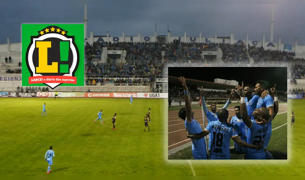 Copa Libertadores 2020: diario Lance resalta el estadio de Binacional por la altitud. Foto: Captura