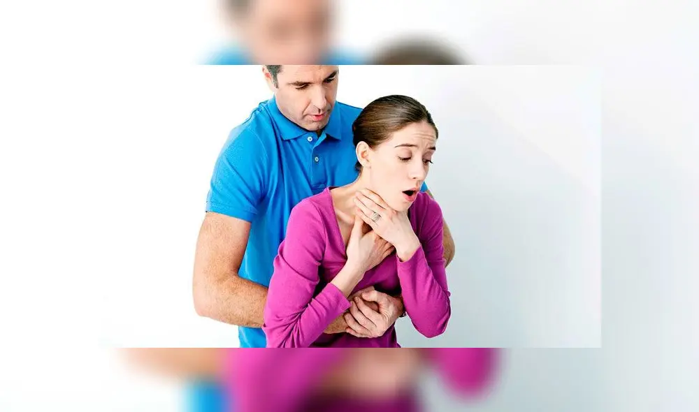 La Maniobra de Heimlich es un procedimiento para atender casos de atragantamiento. Foto: difusión