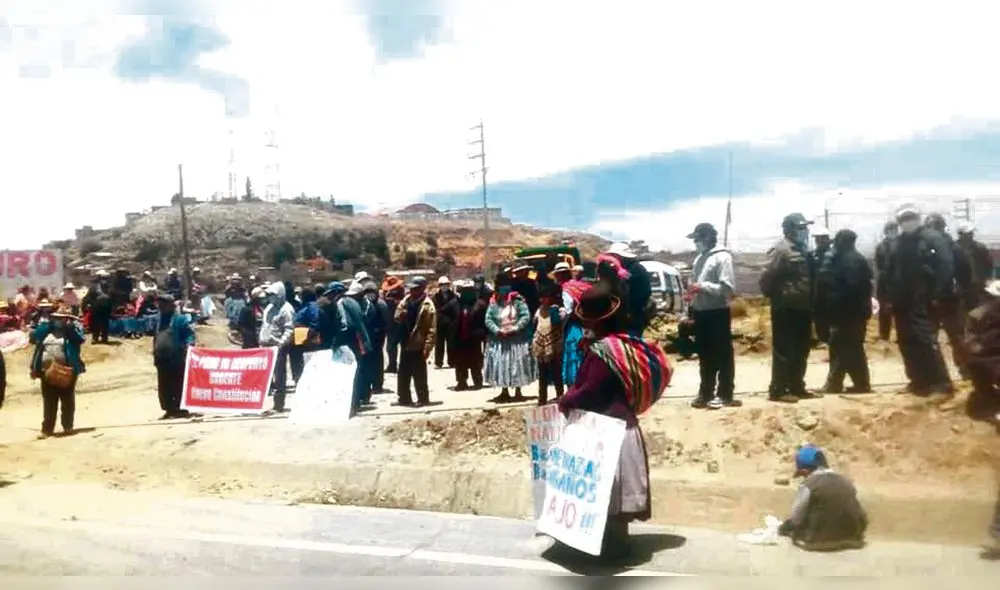 marchas. Población de El Collao bloqueó vías de acceso a Puno y Bolivia. Rechazan continuidad de proyecto Vilavilani. marchas. Población de El Collao bloqueó vías de acceso a Puno y Bolivia. Rechazan continuidad de proyecto Vilavilani.