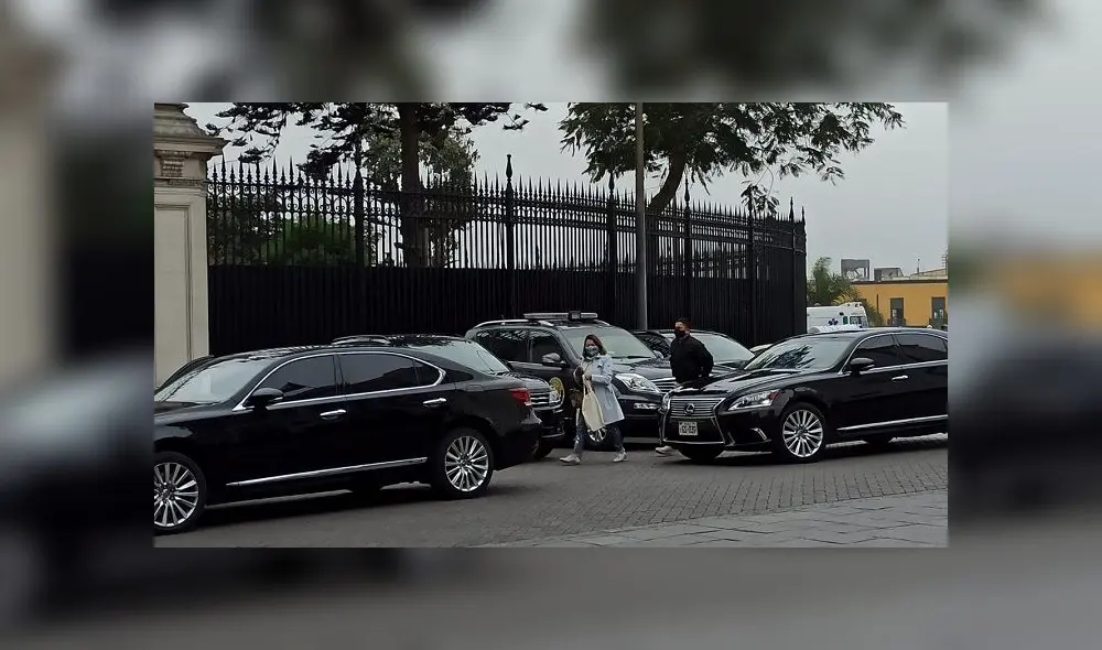 Ministros llegan a sesionar. (Foto: La República) Ministros llegan a sesionar. (Foto: La República)