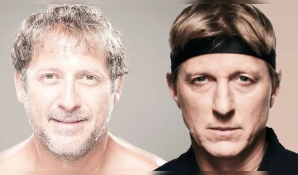 Paul Martin imita a William Zabka, actor de Cobra Kai. | FOTO: Instagram de Paul Martin