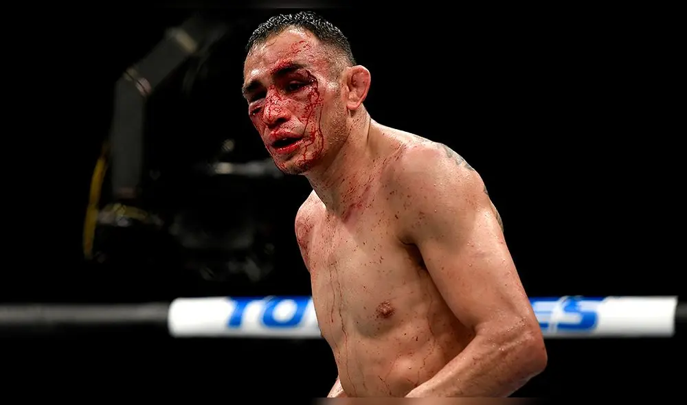 Tony Ferguson perdió ante Justin Gaethje. Foto. AFP