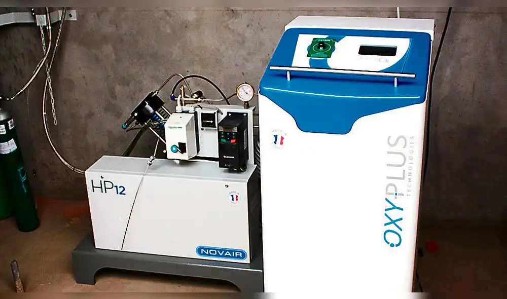 Generadores de oxígeno.