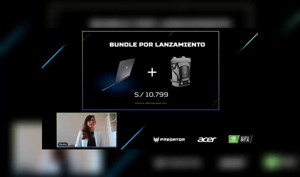 Precio de la Predator Triton 500. (Fotos: Acer)