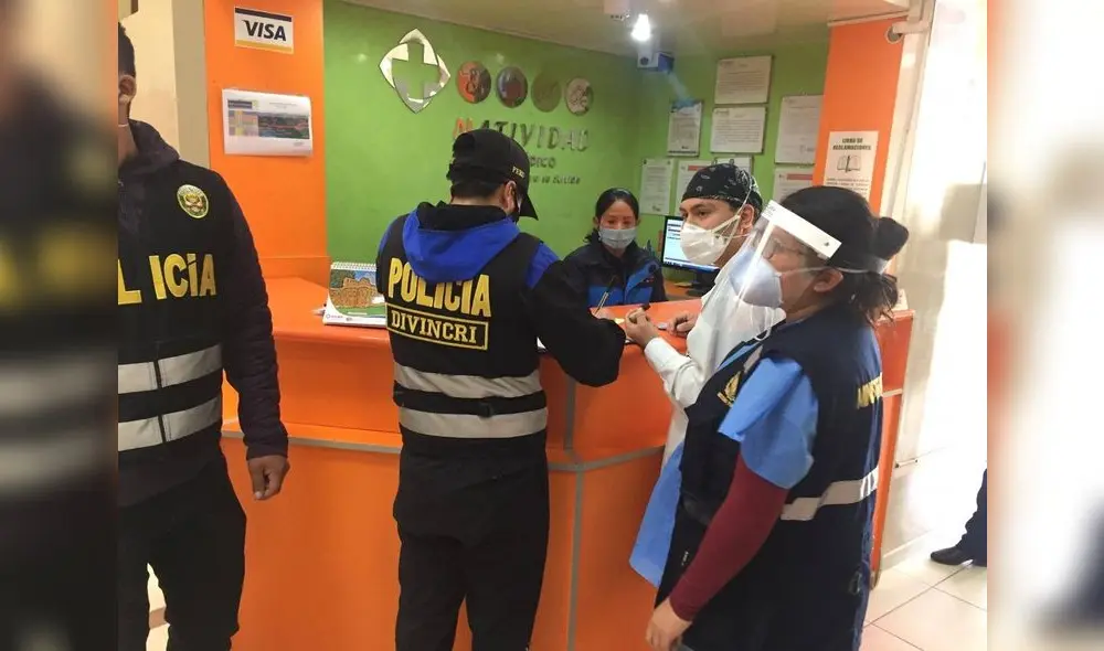 operativo fiscal clínicas huamachuco