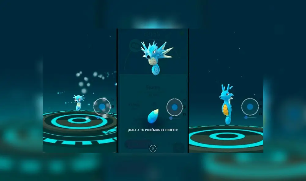 La oportunidad para tener a Horsea y sus evoluciones. La oportunidad para tener a Horsea y sus evoluciones.