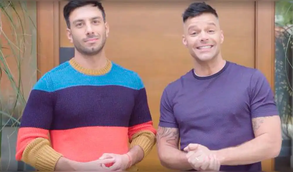 Ricky Martin celebró los 35 años de su esposo