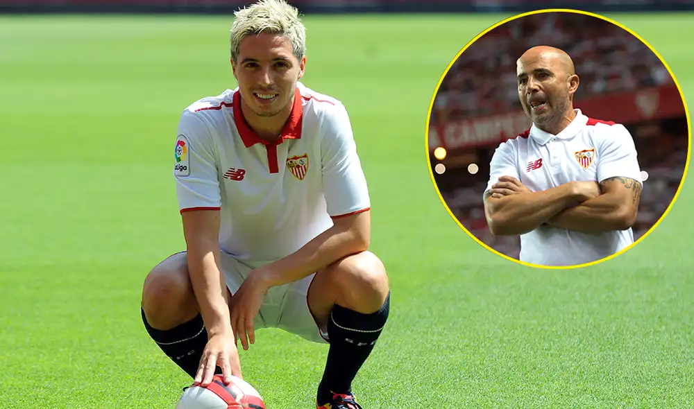 Samir Nasri fue dirigido por Jorge Sampaoli en Sevilla. | Foto: AFP Samir Nasri fue dirigido por Jorge Sampaoli en Sevilla. | Foto: AFP