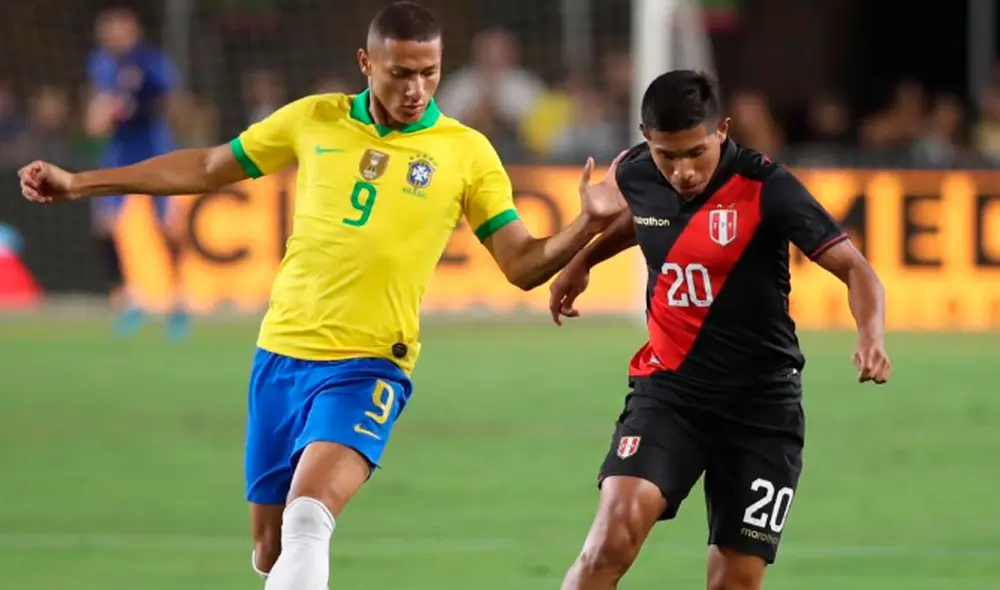 Perú y Brasil igualan 0-0 al final del primer tiempo. (Créditos: selección peruana)