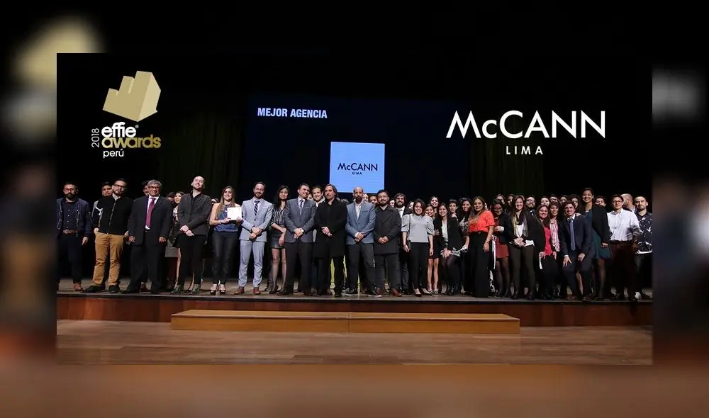 Effie Awards 2018: McCann Lima fue reconocida como la Agencia del Año