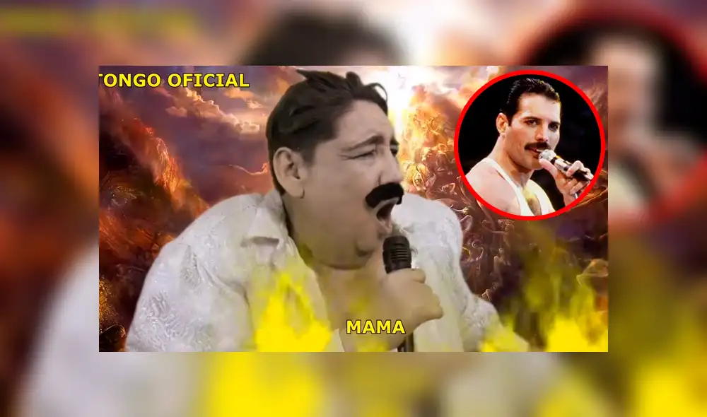YouTube viral: 'Bohemian Rhapsody' de Freddie Mercury fue parodiada por 'Tongo' [VIDEO]