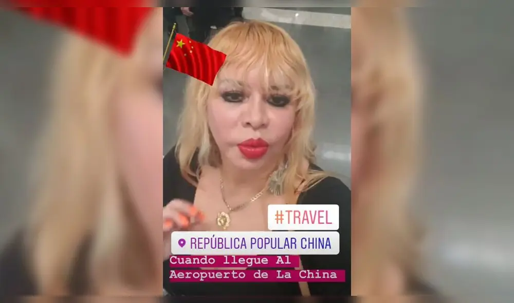 Susy Díaz sobre su viaje a China: “El dinero se recupera y seguiré viajando”