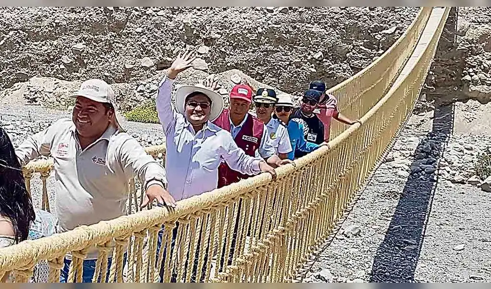 Repararon puente en Miculla.