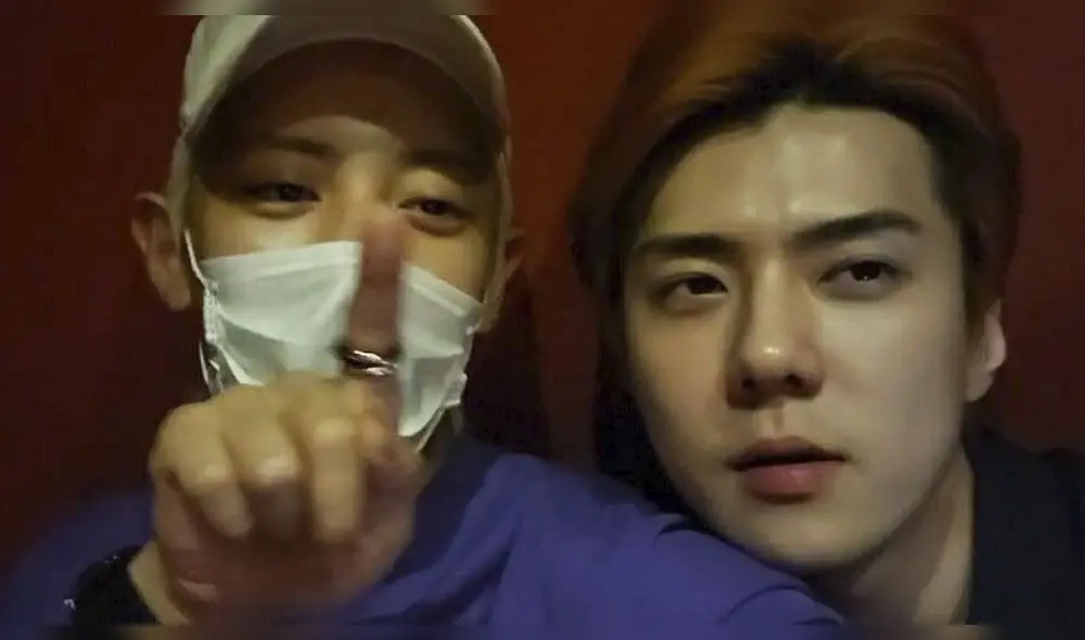 Integrantes de EXO filtraron parte de sus canciones ante la sorpresa de sus seguidores de Instagram. Foto: captura.