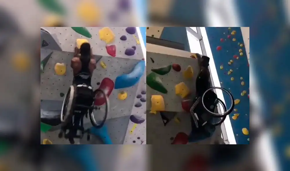 Desliza a la izquierda para ver la gran hazaña de este hombre. Foto: Captura Desliza a la izquierda para ver la gran hazaña de este hombre. Foto: Captura