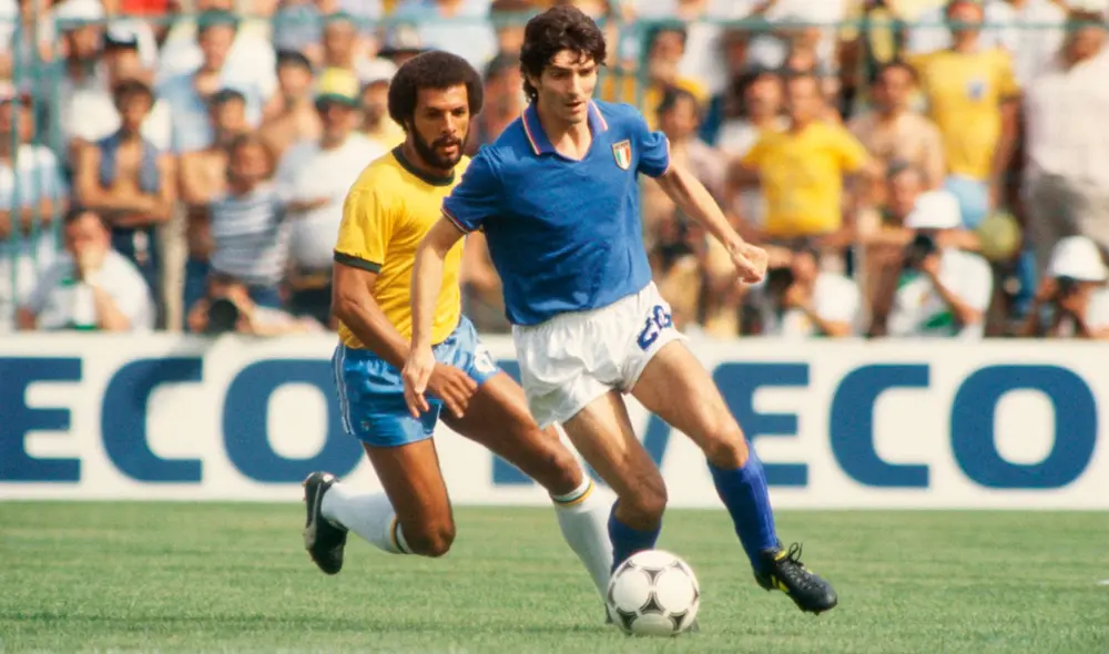 Paolo Rossi participó en los mundiales Argentina 74, España 82 y México 86. Foto: Difusión