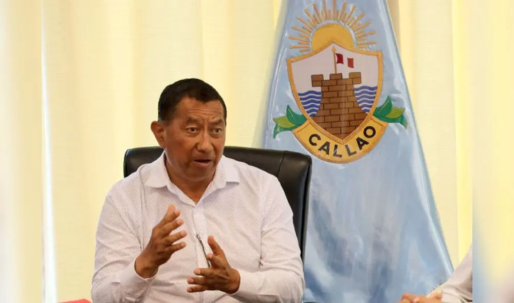 Pedro López, alcalde del Callao. Pedro López, alcalde del Callao.