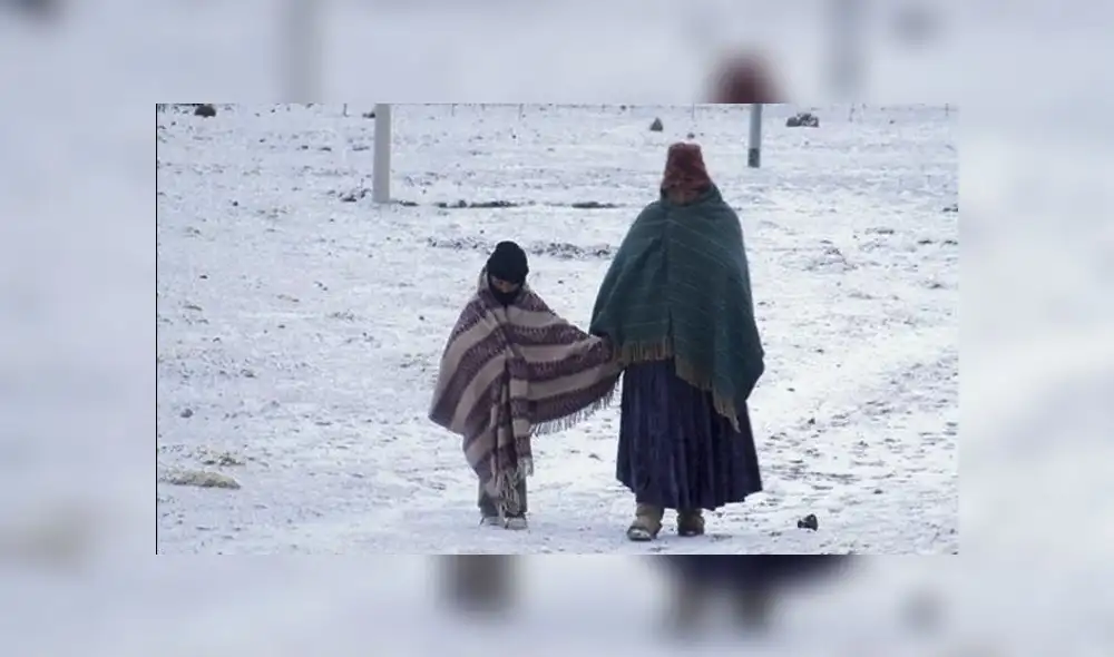 Nevadas seguirán cayendo sobre la sierra central y sur del país