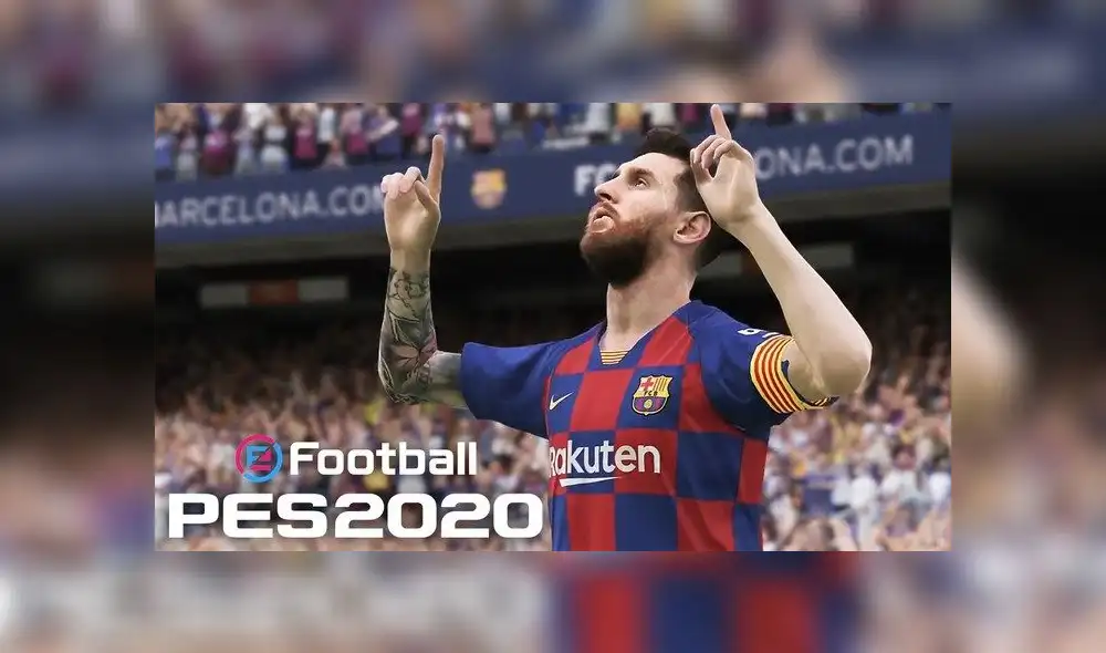 Lionel Messi será la portada del nuevo PES 2020