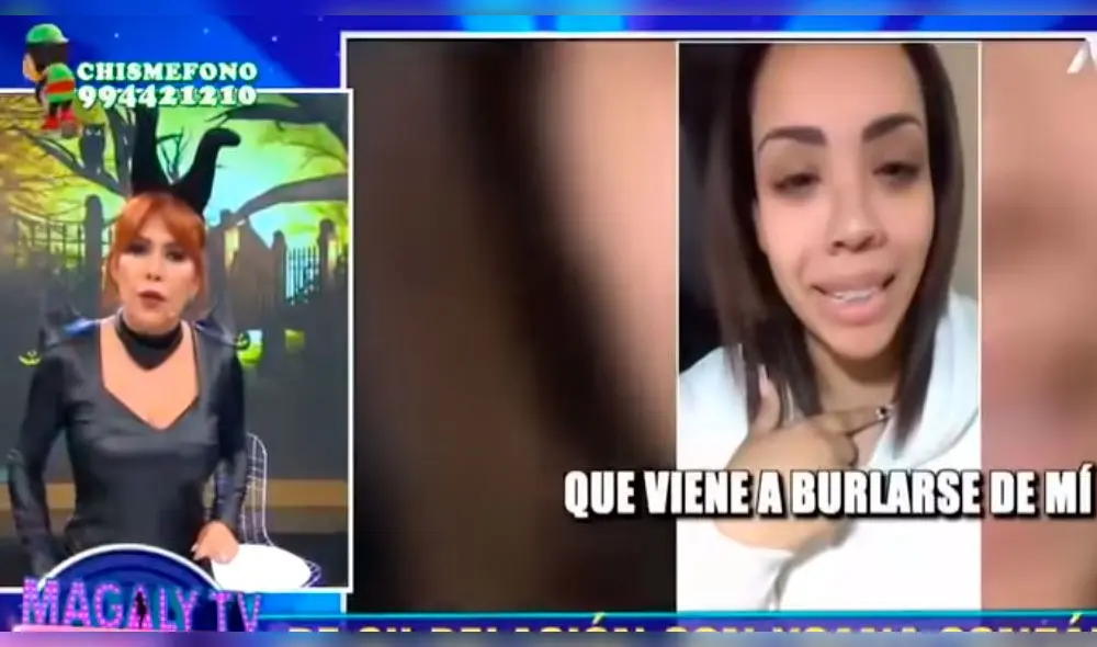 Magaly Medina responde insultos de Mirella Paz Magaly Medina responde insultos de Mirella Paz