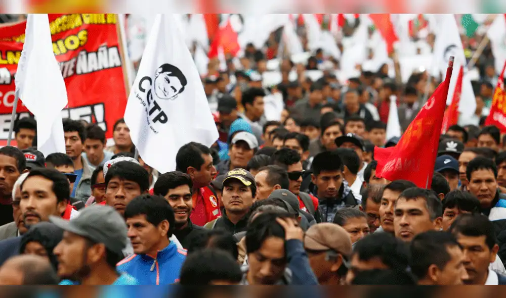 CGTP convoca a marcha nacional el 21 en demanda de nuevas elecciones