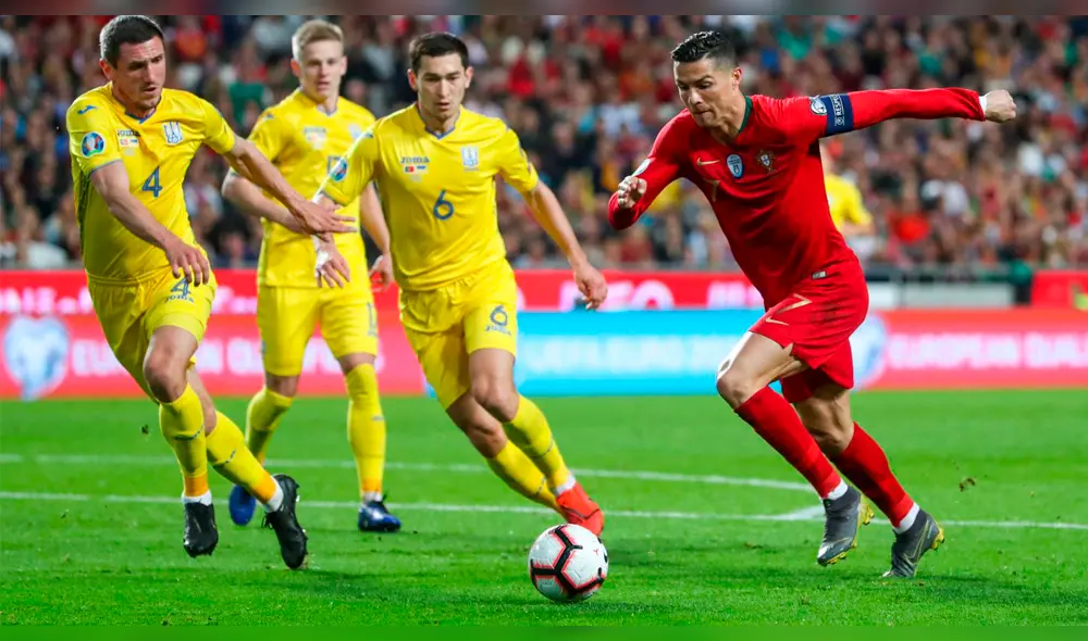 Portugal no pudo con Ucrania e igualó 0-0 en el regreso de Cristiano Ronaldo [RESUMEN]