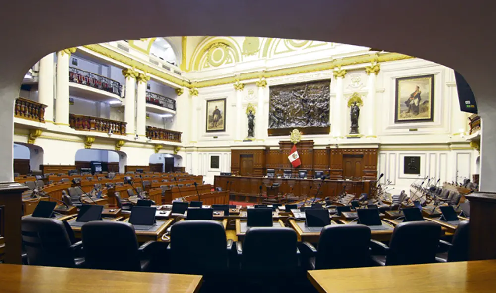 Hemiciclo. El Congreso de la República pronto reabrirá sus puertas tras la disolución de la representación por el presidente Vizcarra. Aún se desconoce el inicio de la nueva legislatura parlamentaria. (Foto: Virgilio Grajeda)
