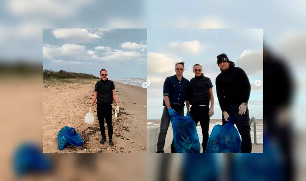 Bryan Adams se puso a recoger la basura de las playas de Uruguay Bryan Adams se puso a recoger la basura de las playas de Uruguay
