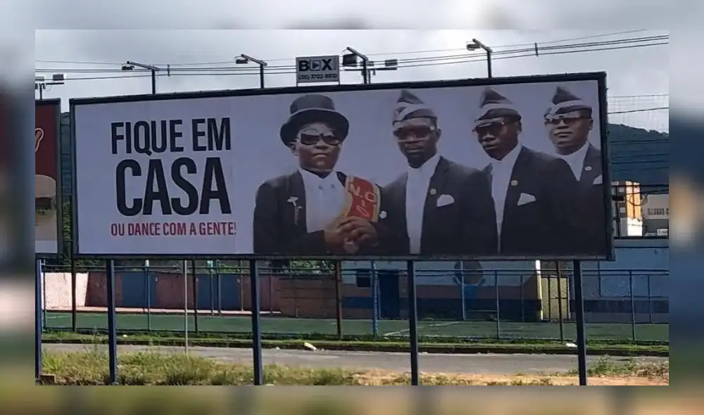 meme brasil ataud africanos coronavirus