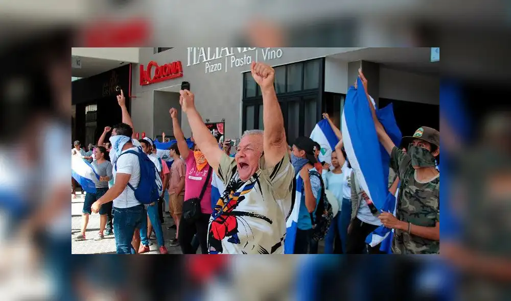 Así fue la brutal represión de la policía orteguista contra manifestantes [VIDEOS]