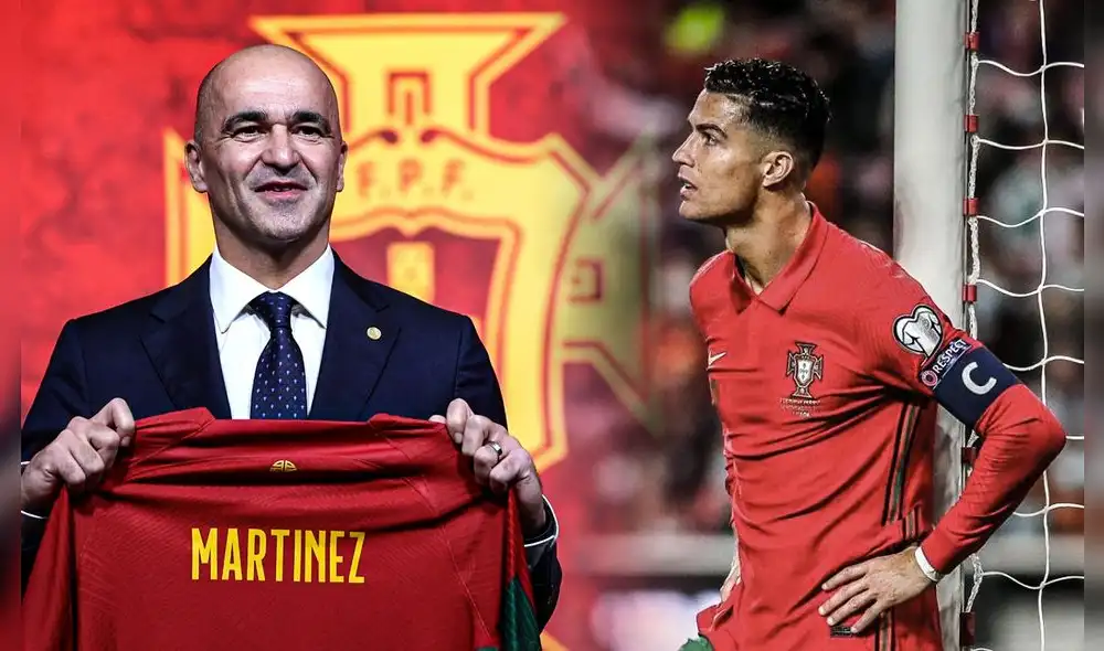 Cristiano Ronaldo es el capitán y goleador histórico de la selección de Portugal. Foto: composición LR/FPF/AFP Cristiano Ronaldo es el capitán y goleador histórico de la selección de Portugal. Foto: composición LR/FPF/AFP