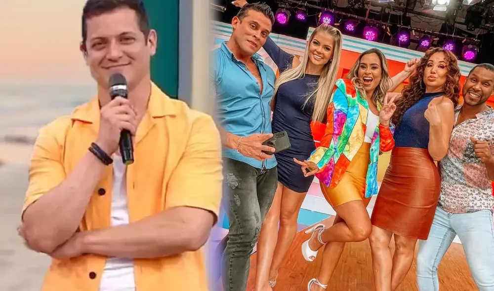 Gino Pesaressi había sido un invitado recurrente al programa "América hoy". Foto: composición LR/ Captura América / Instagram