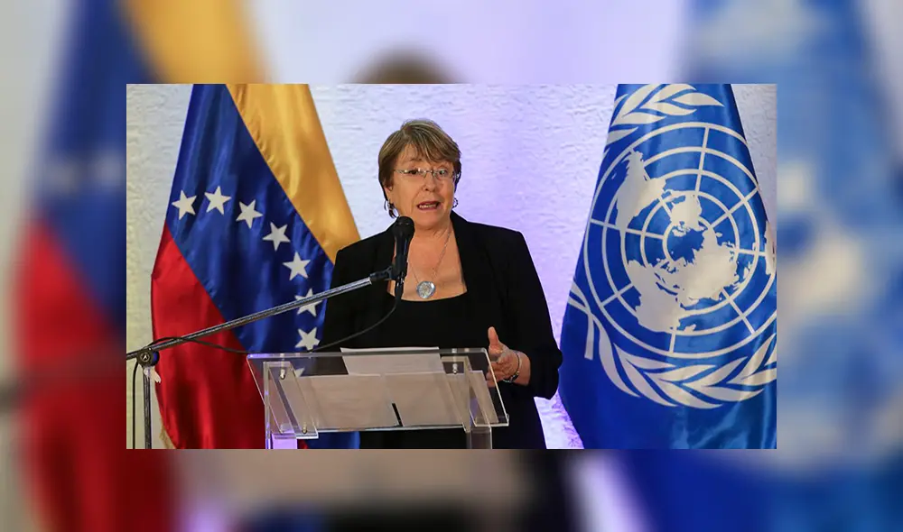 Luego de su visita a Venezuela, la Alta Comisionada de la ONU, expuso su informe sobre crisis que hunde al país. Foto: AFP Luego de su visita a Venezuela, la Alta Comisionada de la ONU, expuso su informe sobre crisis que hunde al país. Foto: AFP