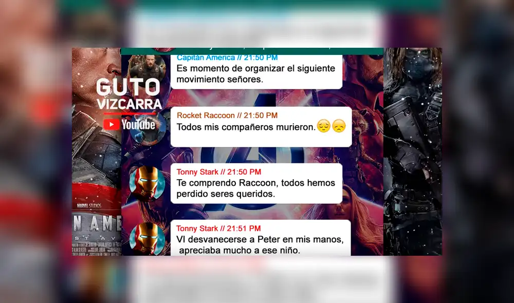 WhatsApp: esta fue la conversación de la Capitana Marvel con Los Vengadores previo a Avengers 4 [FOTOS]