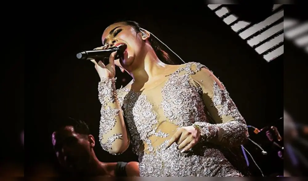 Daniela Darcourt se emociona por niña con cáncer y le dedica tierno mensaje [VIDEO]