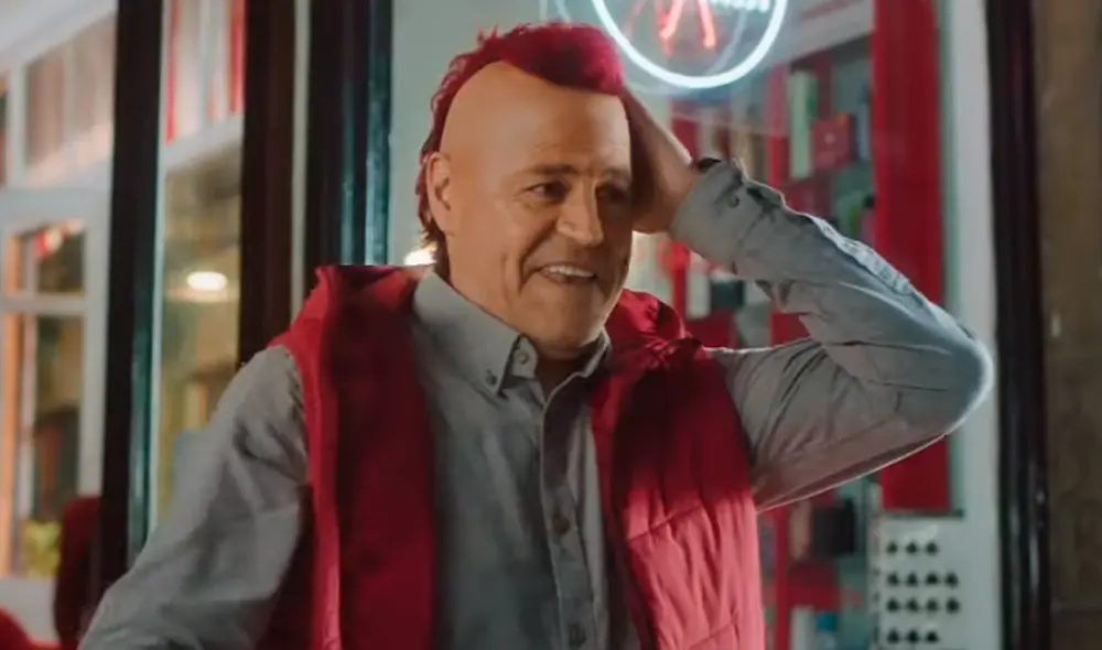 El popular Checho Ibarra forma parte de la campaña publicitario de un banco en Perú.