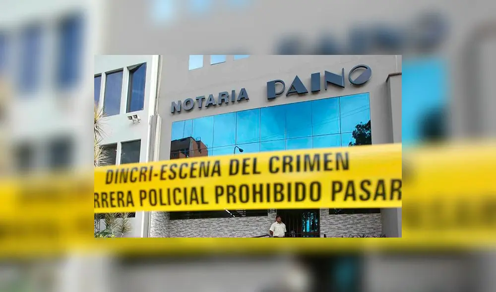 Poder Judicial dicta 15 años de prisión para autores de crimen en Notaría Paino Poder Judicial dicta 15 años de prisión para autores de crimen en Notaría Paino