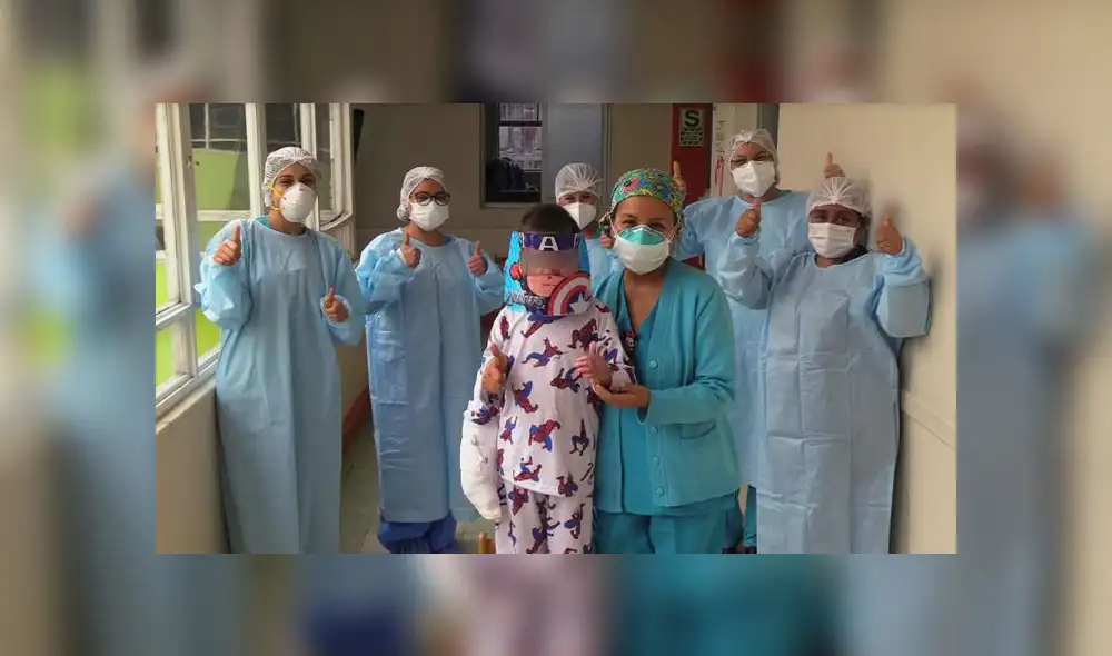 Durante el tiempo que estuvo internado, el pequeño Sergio recibió la atención permanente de un equipo multidisciplinario. (Foto: INSN Breña) Durante el tiempo que estuvo internado, el pequeño Sergio recibió la atención permanente de un equipo multidisciplinario. (Foto: INSN Breña)
