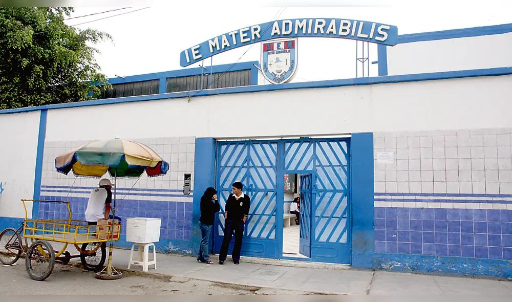 Por crítica situación de I.E. Máter Admirabilis aún no se inicia el año escolar
