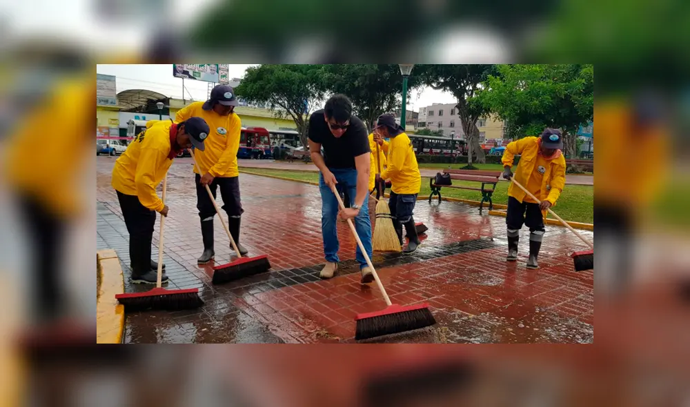Municipalidad de Magdalena comenzó a recuperar espacios públicos del distrito Municipalidad de Magdalena comenzó a recuperar espacios públicos del distrito
