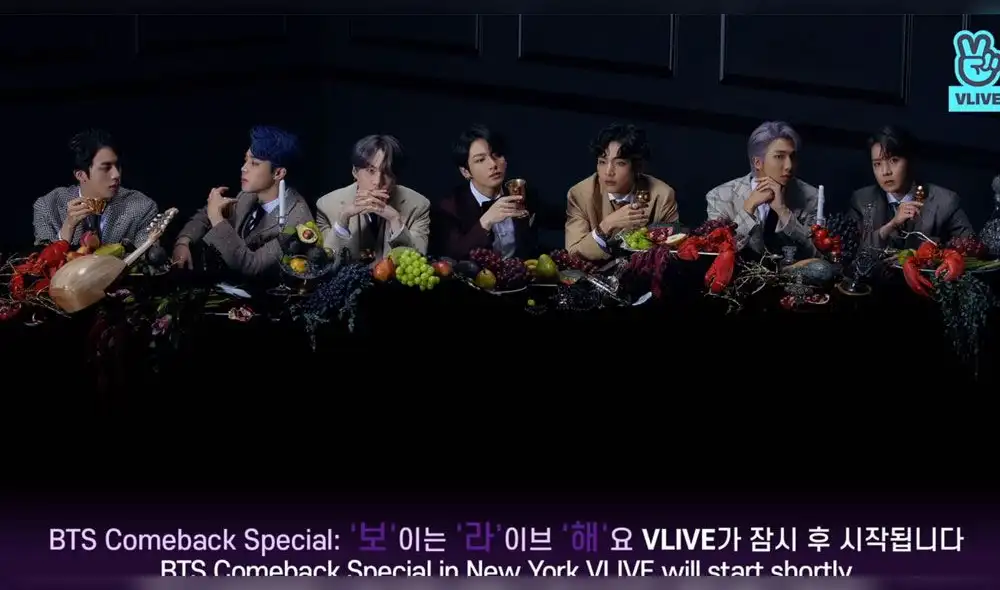 BTS en VLive: streming en vivo del concierto especial del grupo en Nueva York.