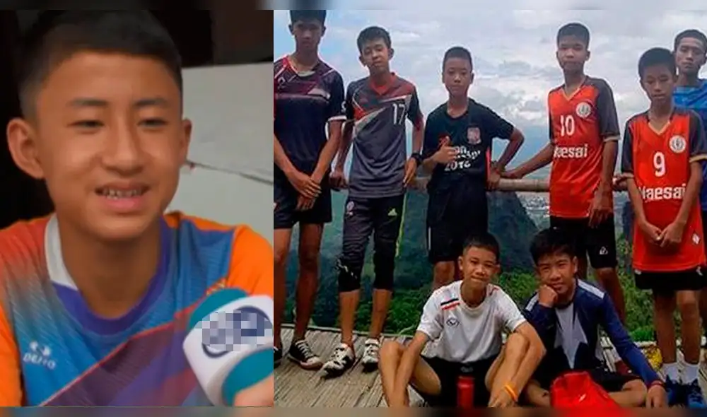Niño explica cómo se salvó de quedar atrapado en cueva de Tailandia [VIDEO]