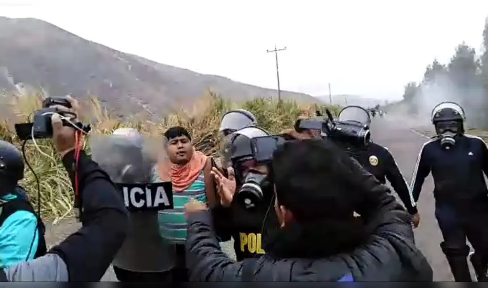 Detenido Tía María Detenido Tía María