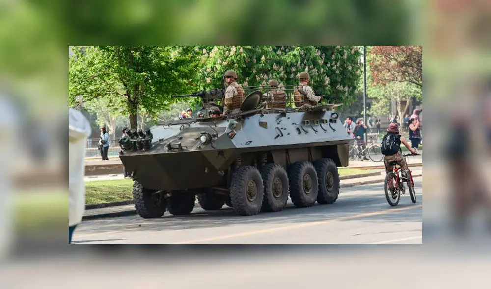 Esperan resolución sobre el soldado chileno que se negó a participar en el estado de emergencia [FOTOS]